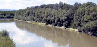 Cod portocaliu de viitură pe râul Prut
