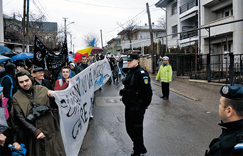 protest anti-chevron barlad