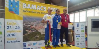 De trei ori vicecampion balcanic, la 63 de ani!