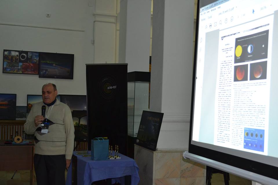 Asociatia Astronomica Sirius Barlad, reprezentata la Festivalul International Astro-Fest 2018