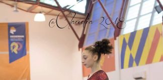 Barladeanca Daniela Trica, la Campionatul National de Gimnastica