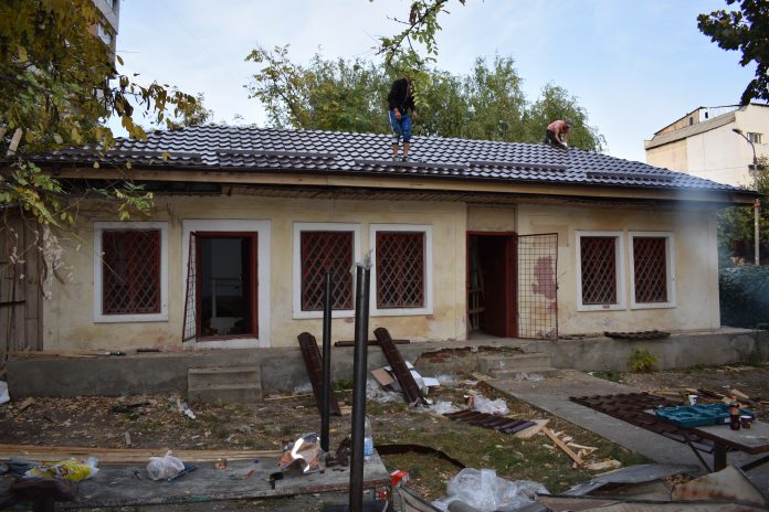 lucrari consolidare Casa Dej