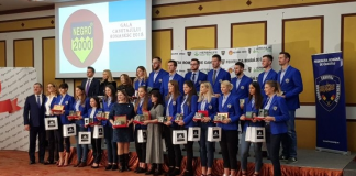 Cele cinci canotoare din judet, premiate de Federatia Romana de Canotaj
