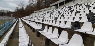 Stadionul Municipal din Barlad, reabilitat aproape in totalitate