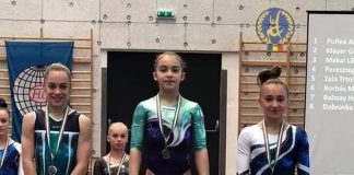 Amalia Puflea, doua medalii de aur si una de bronz, la prima participare internationala!