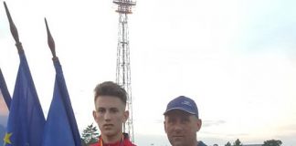 Atletul Raul Vrabie, vicecampion national
