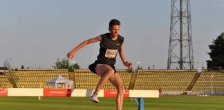 Atletul Raul Vrabie reprezinta Barladul la Campionatul Balcanic de Juniori 1