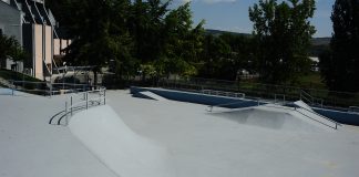 Pista de skateboarding si role, aproape de darea in folosinta!