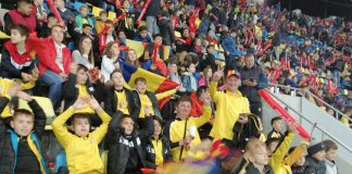 Sute de copii din judet au vazut meciul Romania – Norvegia pe Arena Nationala