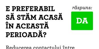 15 RECOMANDĂRI privind conduita socială responsabilă în prevenirea răspândirii coronavirus (COVID-19)