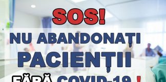 Nu abandonați pacienții fără COVID 19!