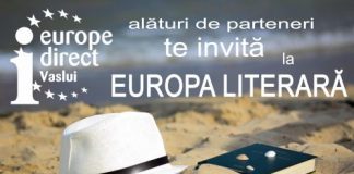“Europa Literară”, o provocare inedită adresată tuturor vasluienilor