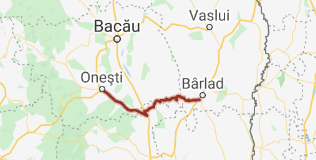 DN 11 A, Bârlad – Onești, cel mai prost drum național din județ