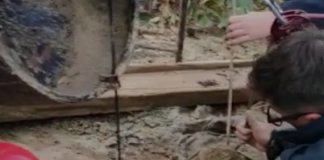 Bărbat căzut în fântână, scos de pompierii vasluieni