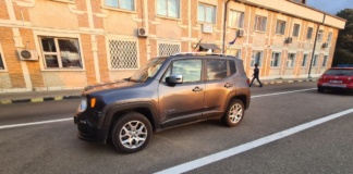Jeep furat din Germania, depistat la frontiera de est