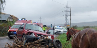 Accident cu două victime la Rebricea