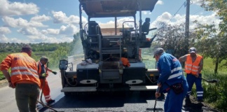 CNI asfaltează infrastructura afectată de calamități din Grivița