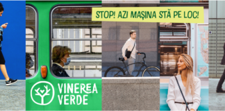 Campania Vinerea Verde! Stop! Azi, mașina stă pe loc!