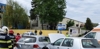 Accident la Silver Mall, în Vaslui