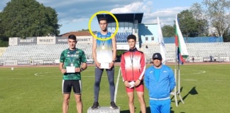 Atletul Laurențiu Vrabie, aur la concursul din Bulgaria