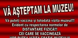 Maraton de Vaccinare anti-COVID-19, la Muzeul Județean!