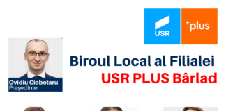 USR PLUS Bârlad – un nou început
