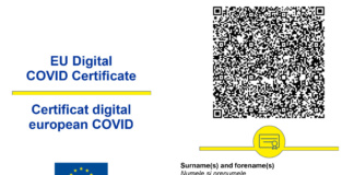 IMPORTANT: De astăzi, puteți obține certificatul digital UE privind COVID-19!