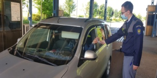 Macedonean, la volanul unui ansamblu rutier, cu permis necorespunzător