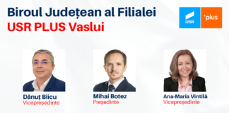 Deputatul Mihai Botez, ales în funcția de președinte al Filialei Județene a USR PLUS Vaslui