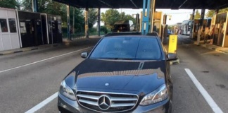 Mercedes-Benz furat din Marea Britanie, retinut la Albița