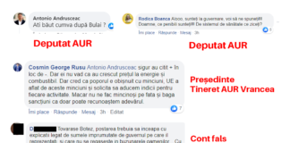 Deputatul USR Mihai Botez are comentatori de… AUR!
