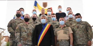 Delegație militară mixtă SUA – România, în vizită la Primăria Bârlad