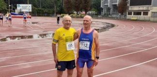 Atleți veterani din Bârlad, medaliați cu aur, argint și bronz la Campionatul Național Masters