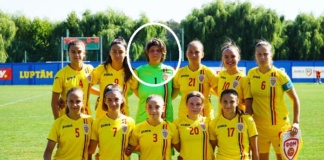 Fotbalista Diana Moșanu, primul meci internațional cu România U17