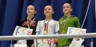 Gimnasta Amalia Puflea, trei titluri naționale din cinci posibile