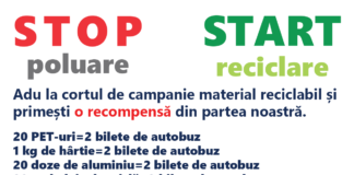STOP poluare! START reciclare!