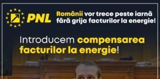 Guvernul liberal oferă suport financiar românilor pentru plata facturilor la energie în această iarnă!
