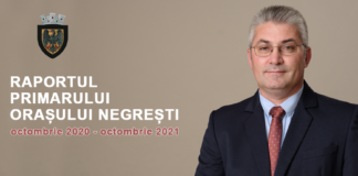 Primarul orașului Negrești, la raport