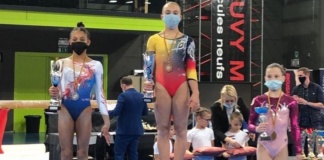 Bârlădeanca Amalia Puflea, două medalii de aur, una de argint și una de bronz pentru România, la „Top Gym”, Belgia!