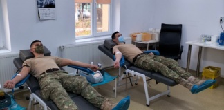 Artileriștii bârlădeni sunt eroi: au donat sânge!