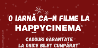 De Sărbători, la Happy Cinema, biletele la film sunt câștigătoare