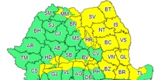 Atenție, șoferi, sunt în vigoare coduri de vreme rea!