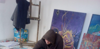 Pictorul bârlădean Cristian Gheorghiță expune, din nou, în orașul natal