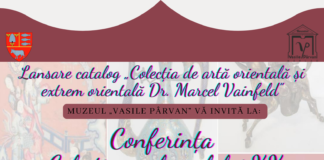 Conferința „Colecționarul sec. XX – Dr. Marcel Vainfeld”, la Muzeul „Vasile Pârvan” Bârlad