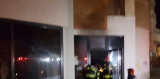 Incendiu la un magazin de haine din Bârlad