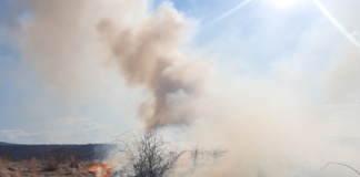 Bărbat transportat de urgență la spital cu arsuri pe 30% din corp după ce a încercat să stingă un incendiu de vegetație