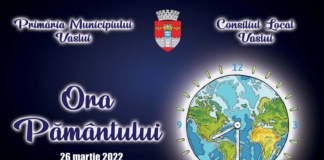 Ora Pământului sărbătorită la Vaslui