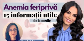 Anca Serea, în luptă cu anemia feriprivă. 15 informații importante despre boală, de la dr. Daniela Baltă, medic de familie