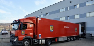 CNSU trimite județului Vaslui 10 containere, 20 de corturi și 40 de paturi