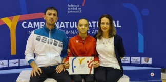 Gimnastă din Bârlad, cantonament la Izvorani